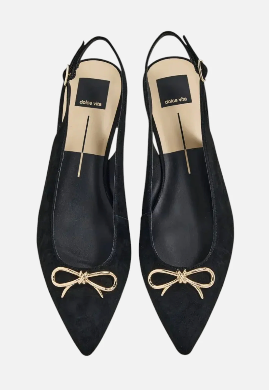 Obella Flats - Onyx Suede