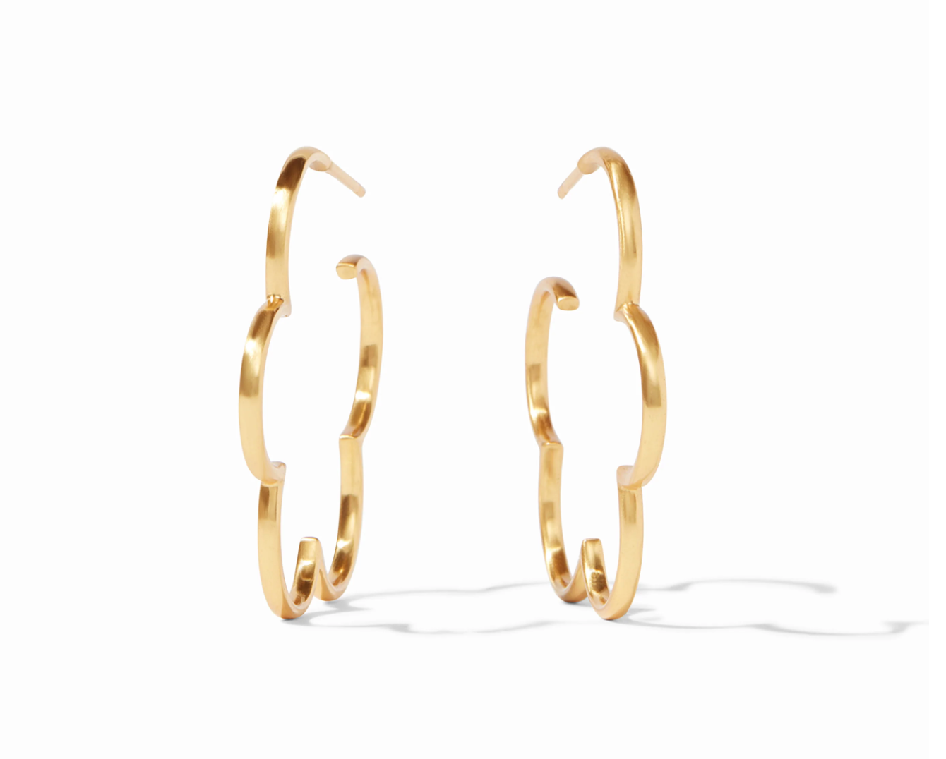 Gardenia Hoop - Gold - M