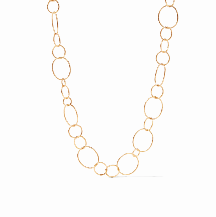 Colette Textured Necklace - Gold