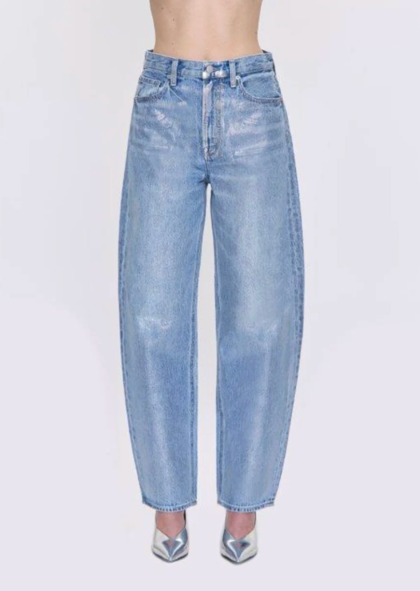 Wes High Rise Barrel Jean - Spellbound