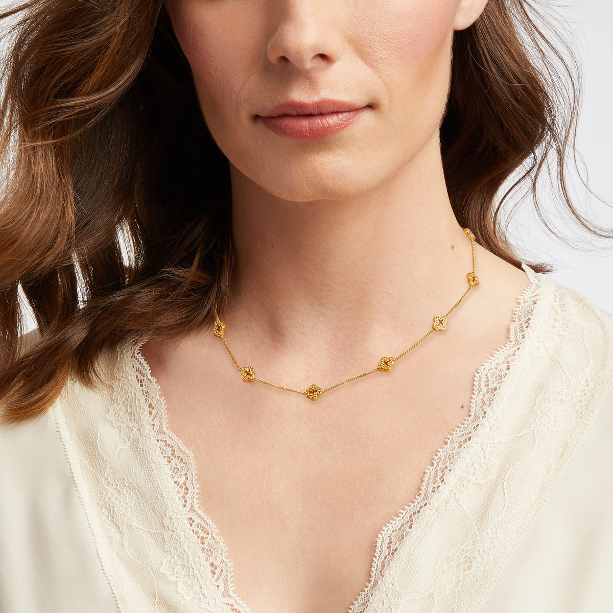 Florentine Demi Delicate Necklace - Gold