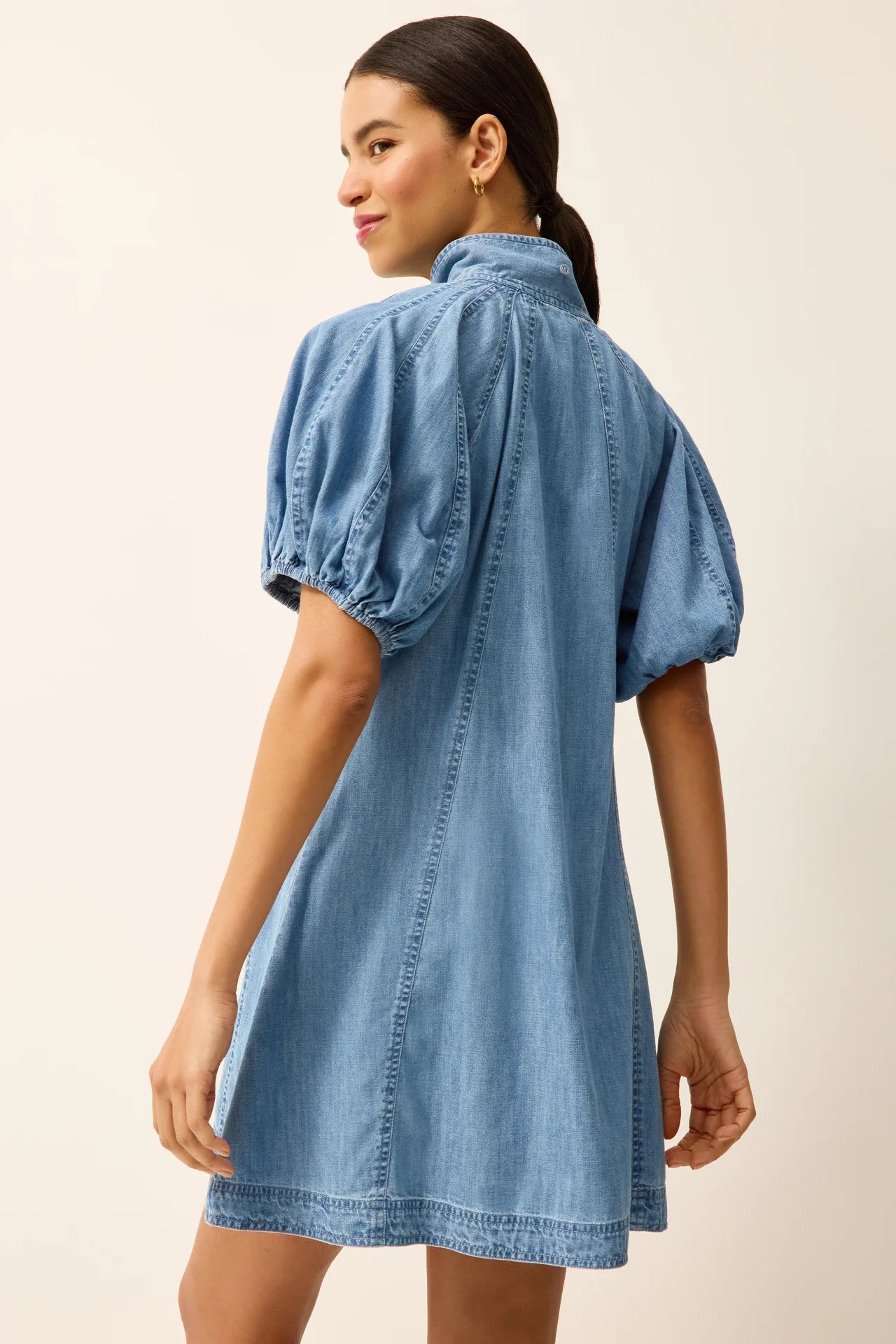Esther Dress - Lightwash