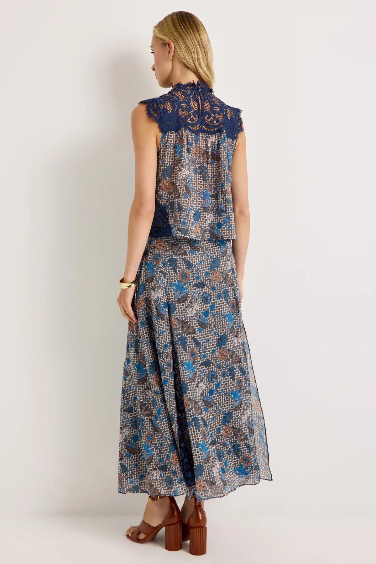 Gracen Skirt - Aegean
