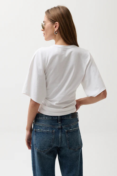 Veronica Kimono Tee - Le Blanc