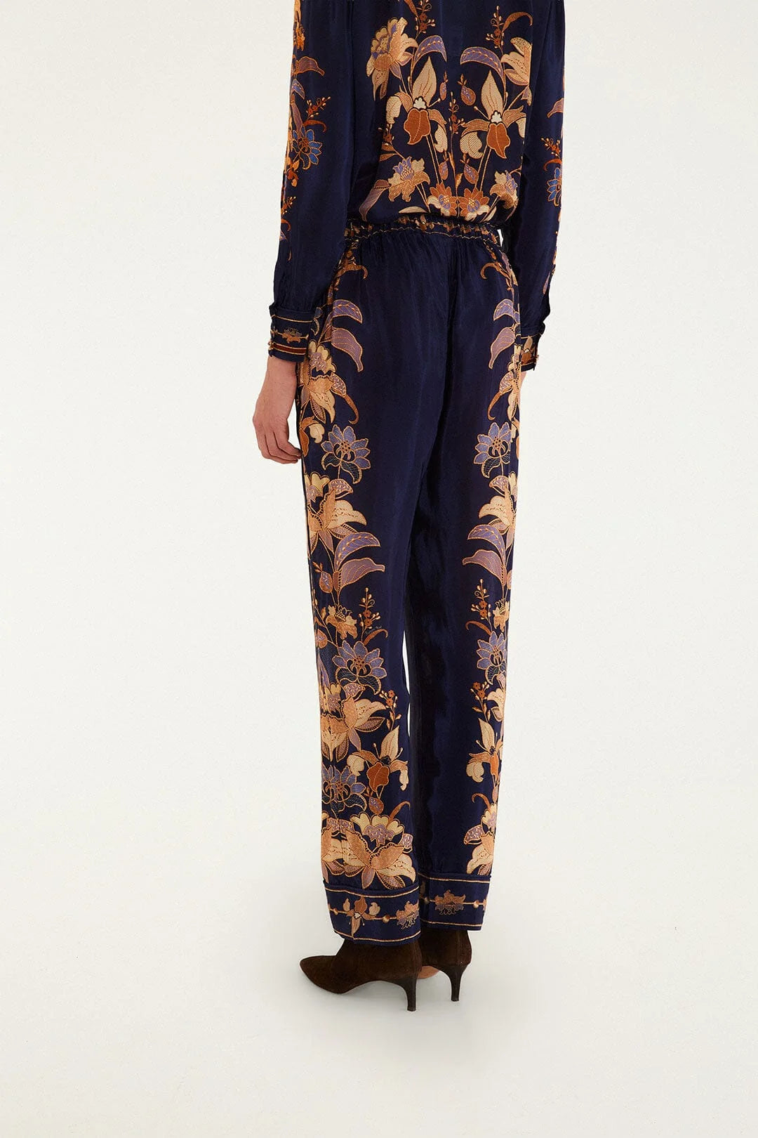 Lara Pajama Pants - Navy Blue