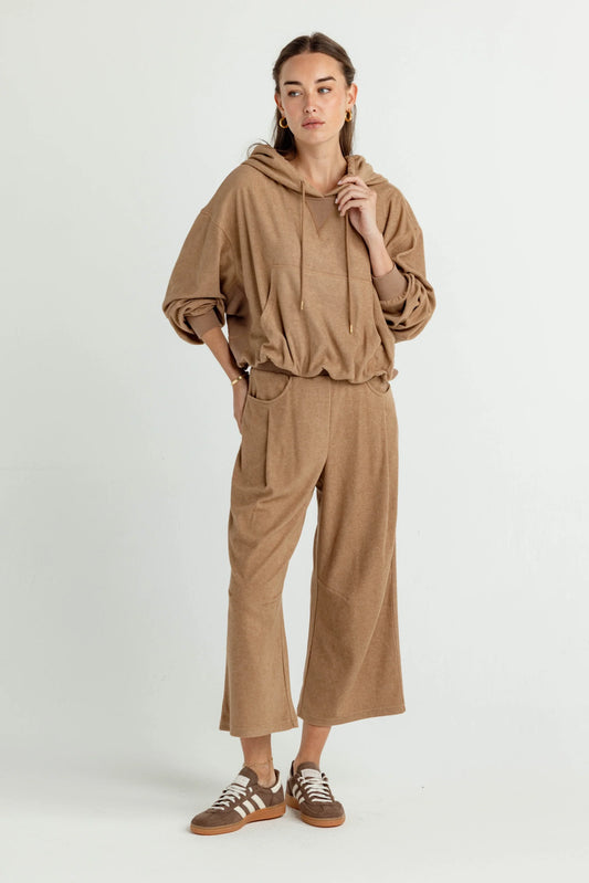 Nara Pants - Caramel Heather