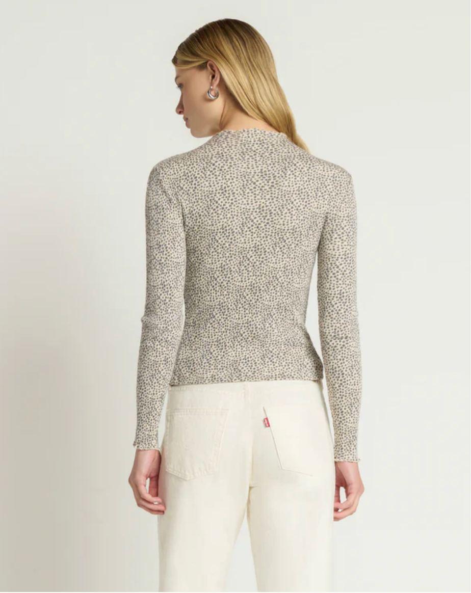 Brenna Mock Neck Top