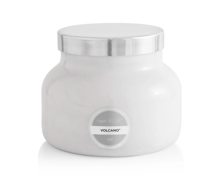 Volcano 19oz White Signature Jar