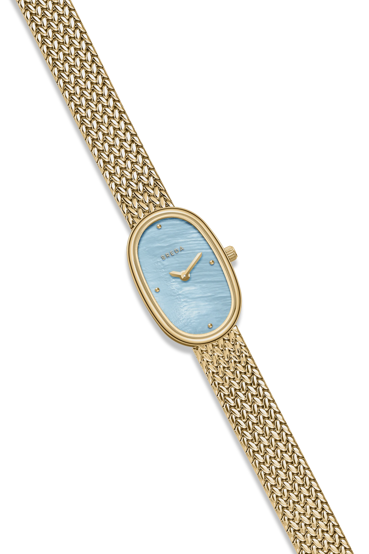 Jane Mini Tethered Watch - Gold/Sky