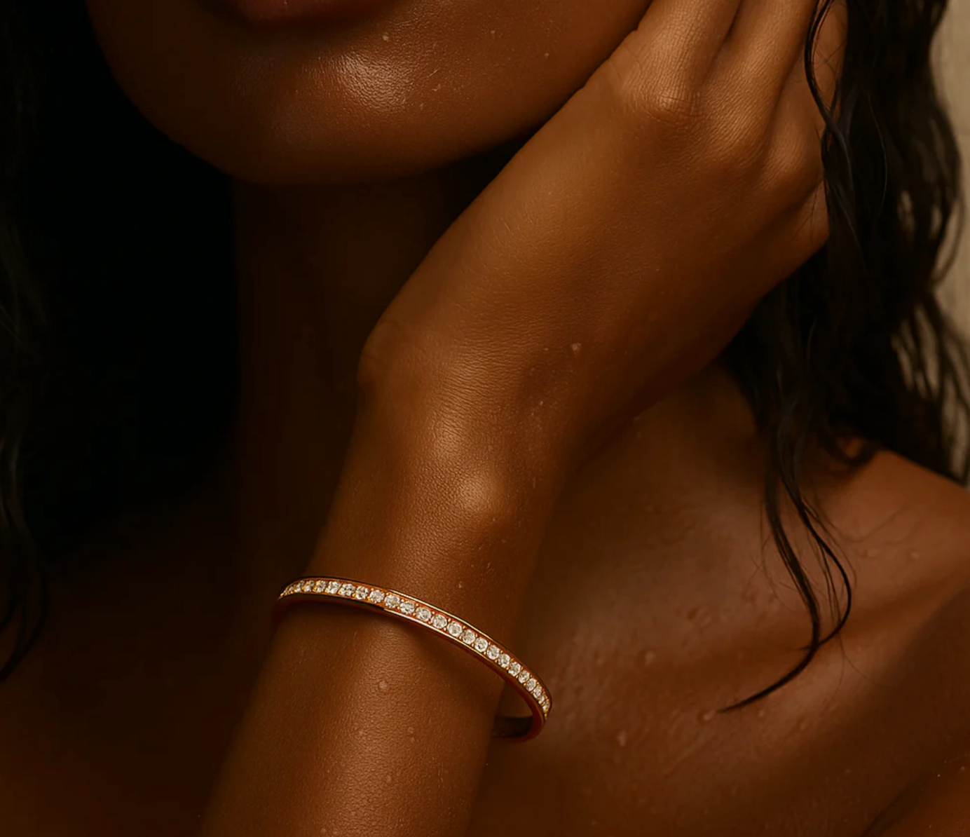 Harper Bangle Bracelet - Gold