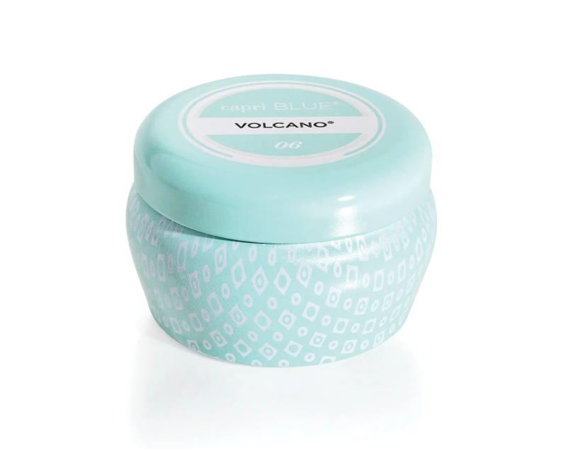 Volcano 3oz Aqua Printed Mini Tin