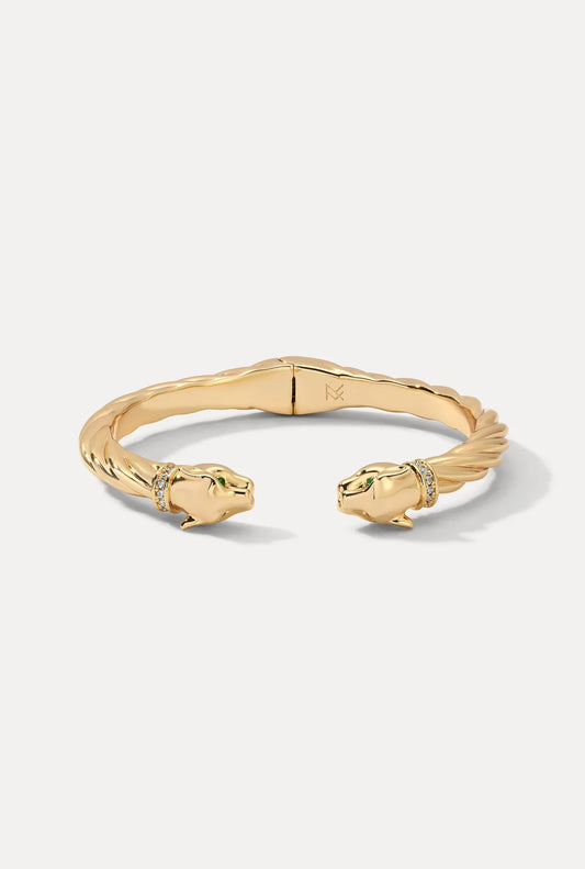 Panther Cuff - Gold - S