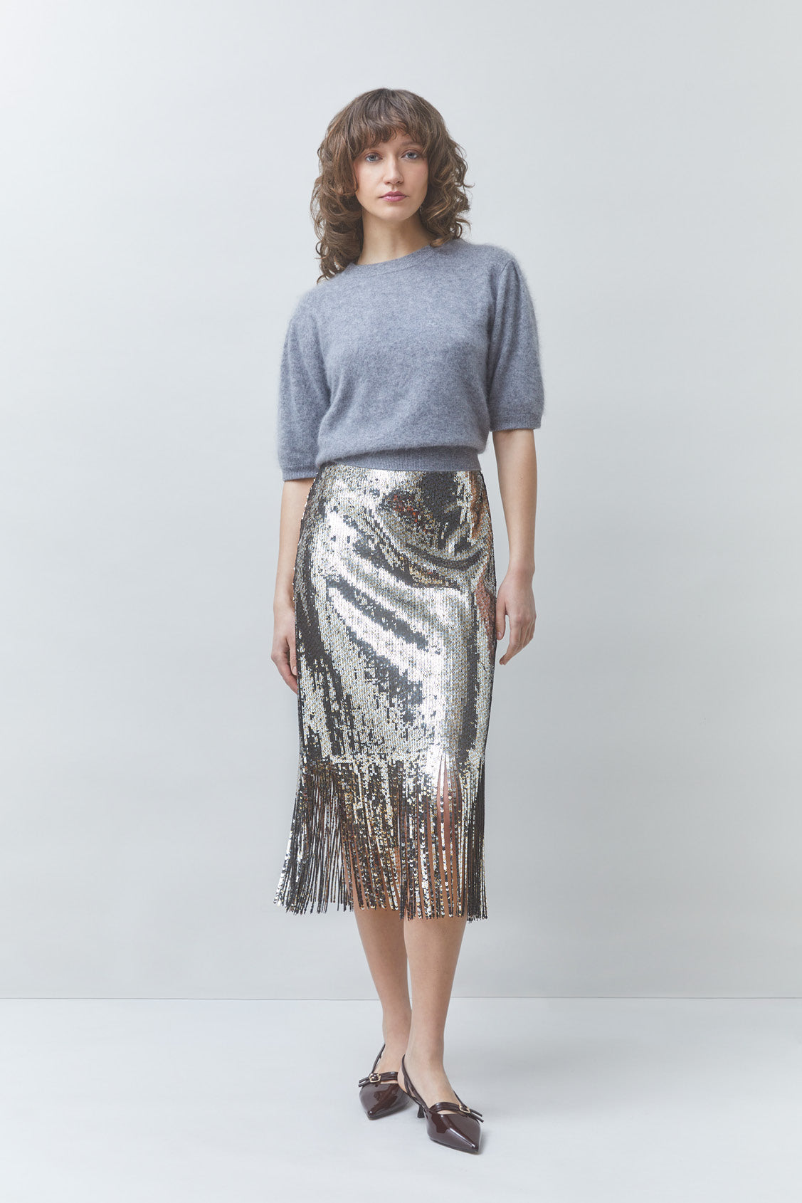 Fox Skirt - Argent