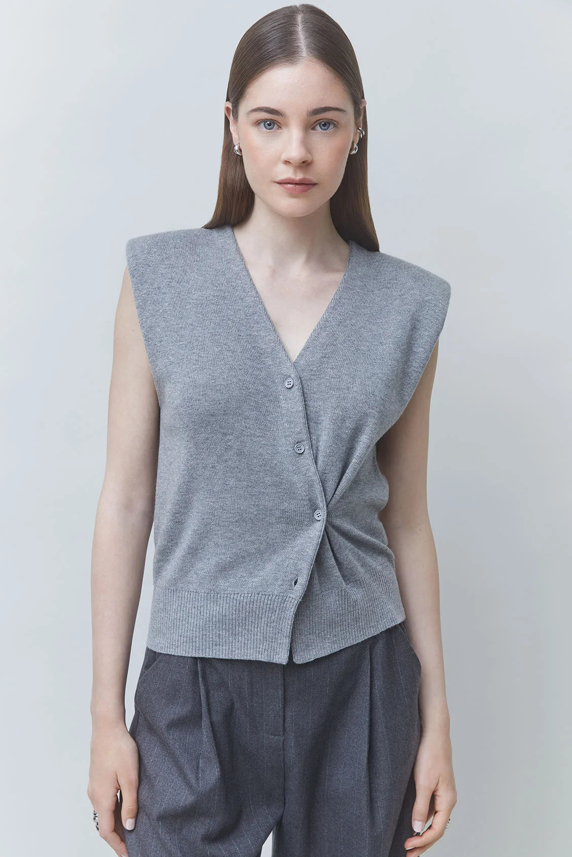 Gilem Top - Gris Chine