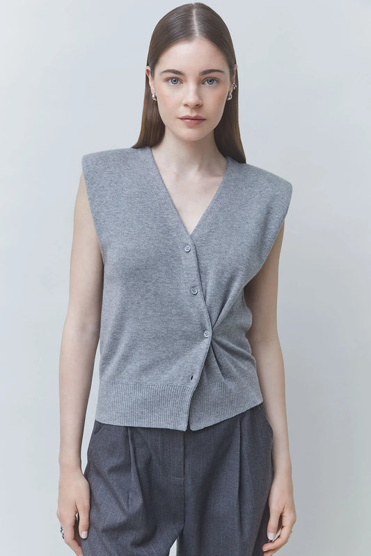 Gilem Top - Gris Chine