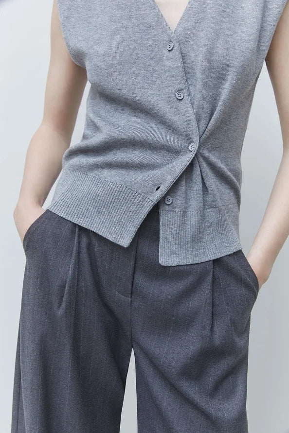 Gilem Top - Gris Chine