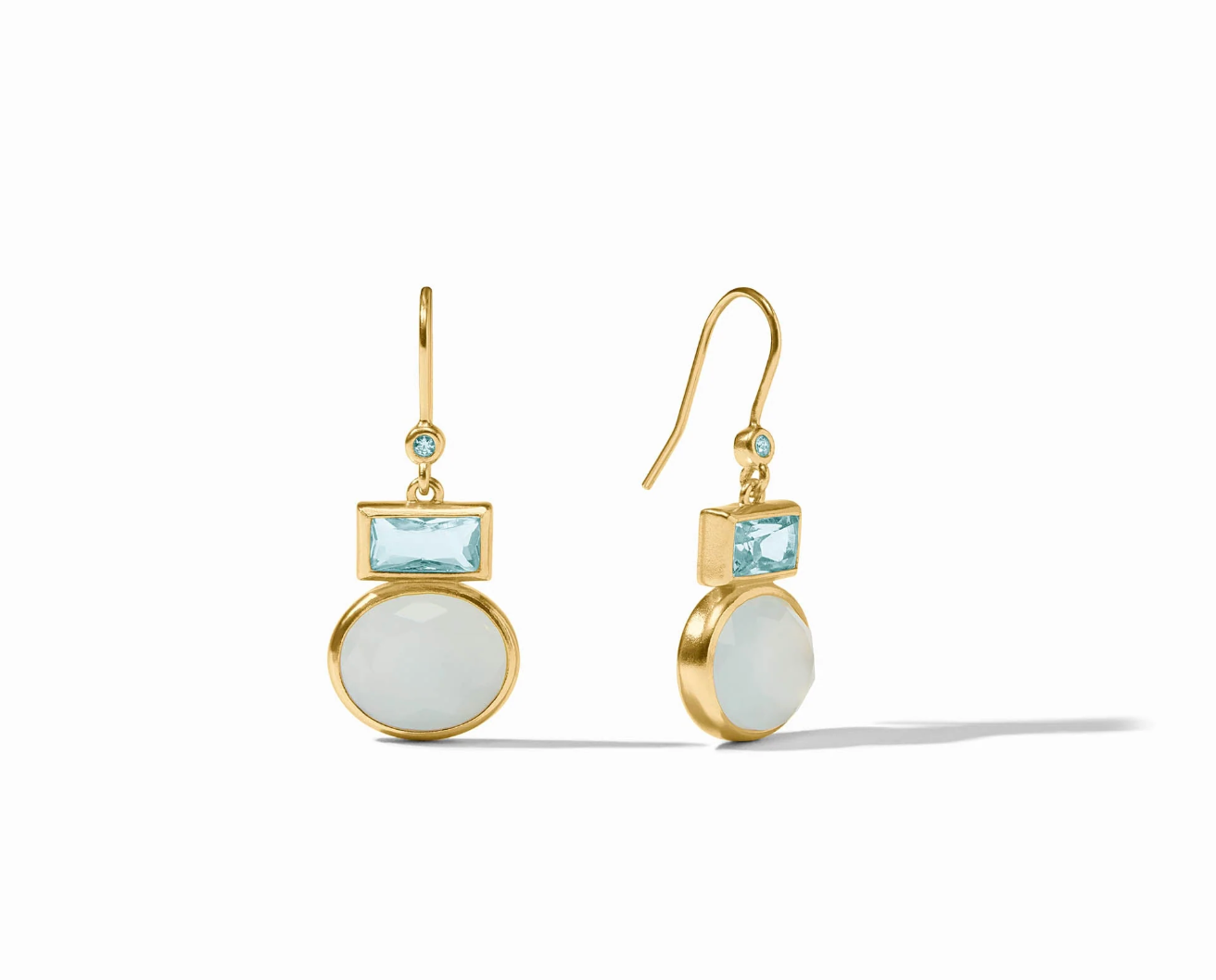 Jolie Midi Earring - Aquamarine