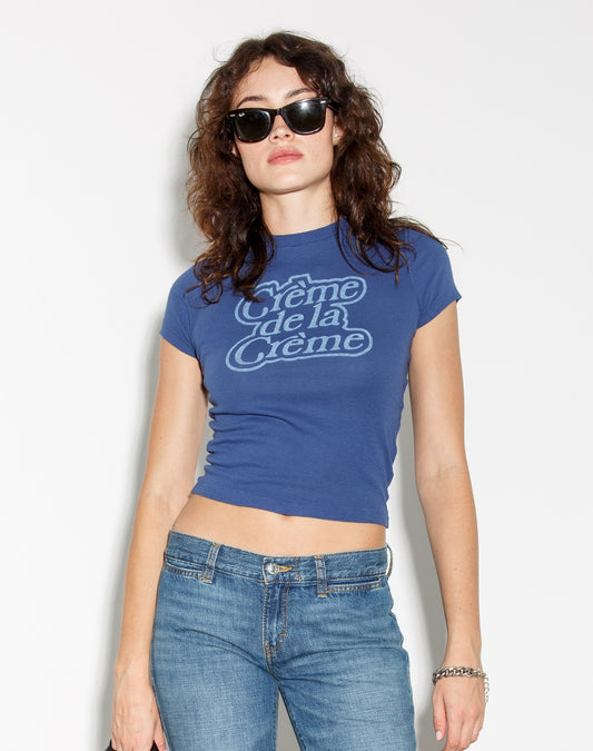 90s Baby Tee Creme De La Creme