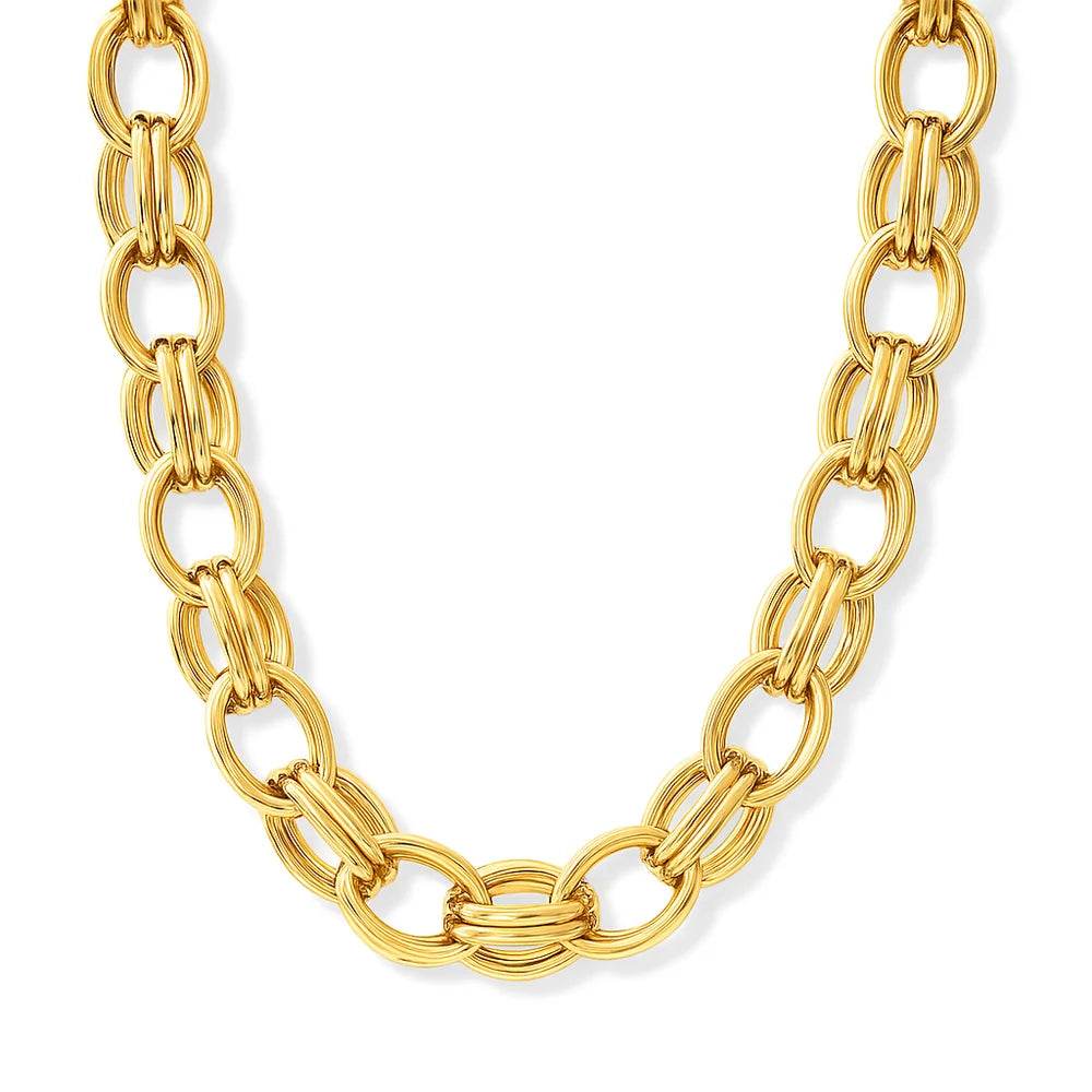 Louella Chunky Necklace - Gold