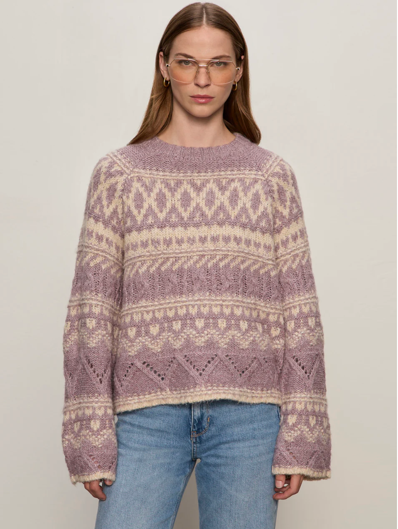 Fairisle Crew Neck Sweater