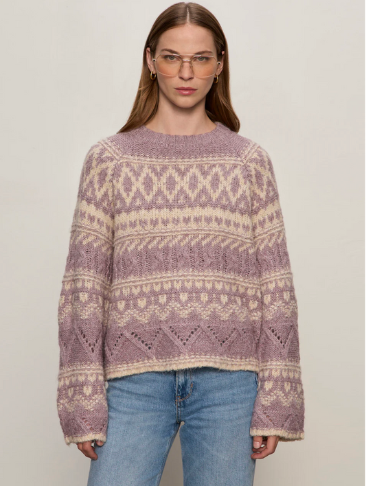 Fairisle Crew Neck Sweater