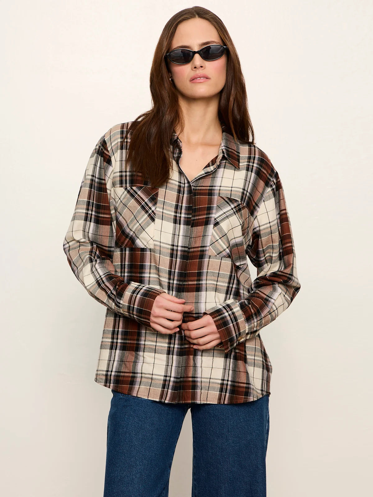 The City Plaid Shirt - Haze Plaid
