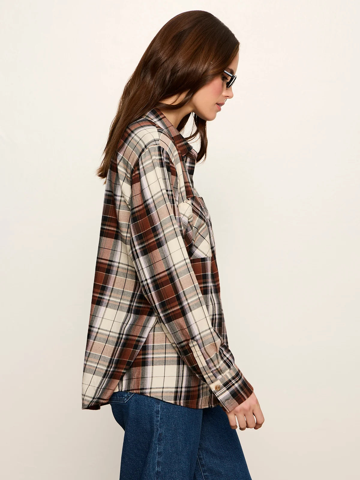 The City Plaid Shirt - Haze Plaid