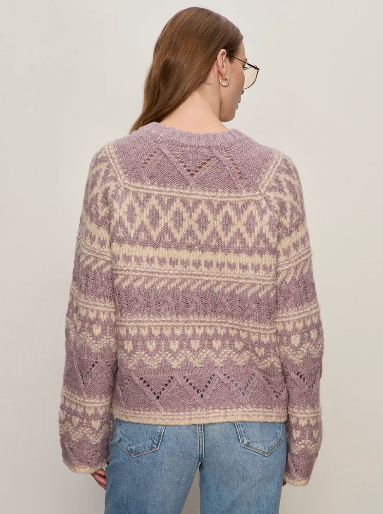 Fairisle Crew Neck Sweater