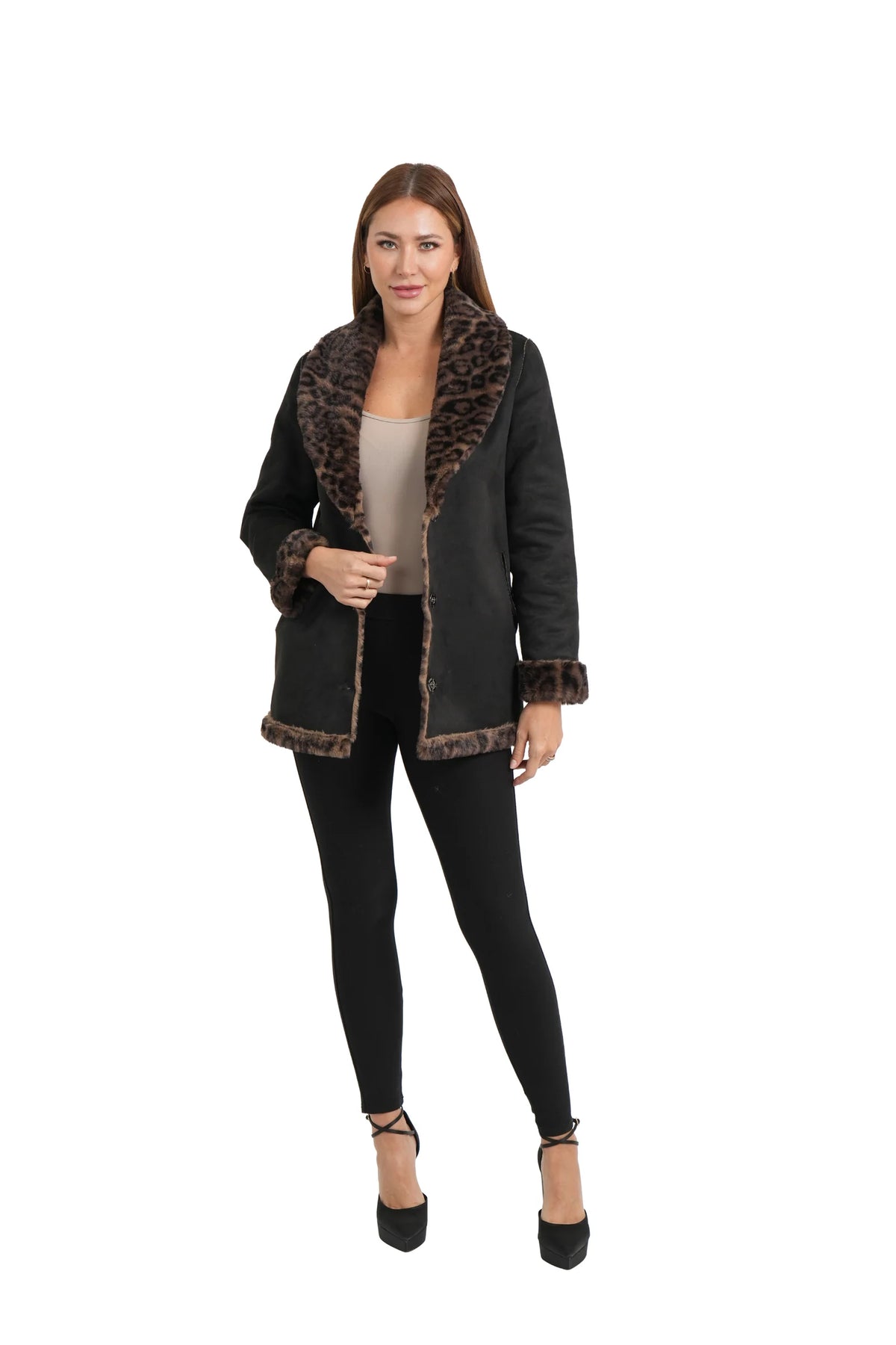 Zeke Reversible Coat - Brown