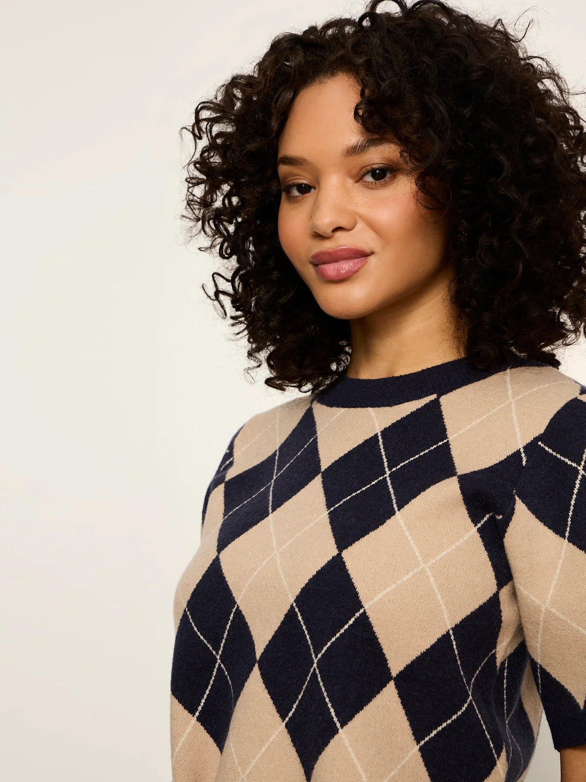 Perfect Sweater Tee - Loma Argyle