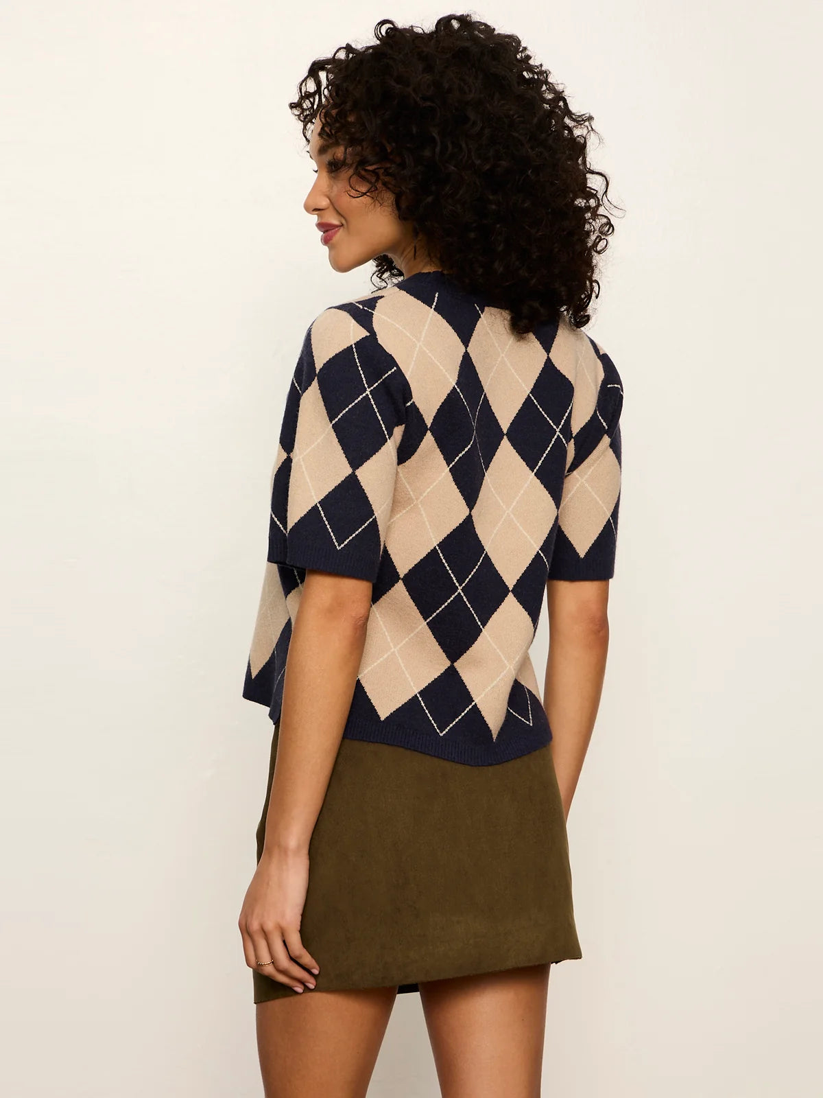 Perfect Sweater Tee - Loma Argyle