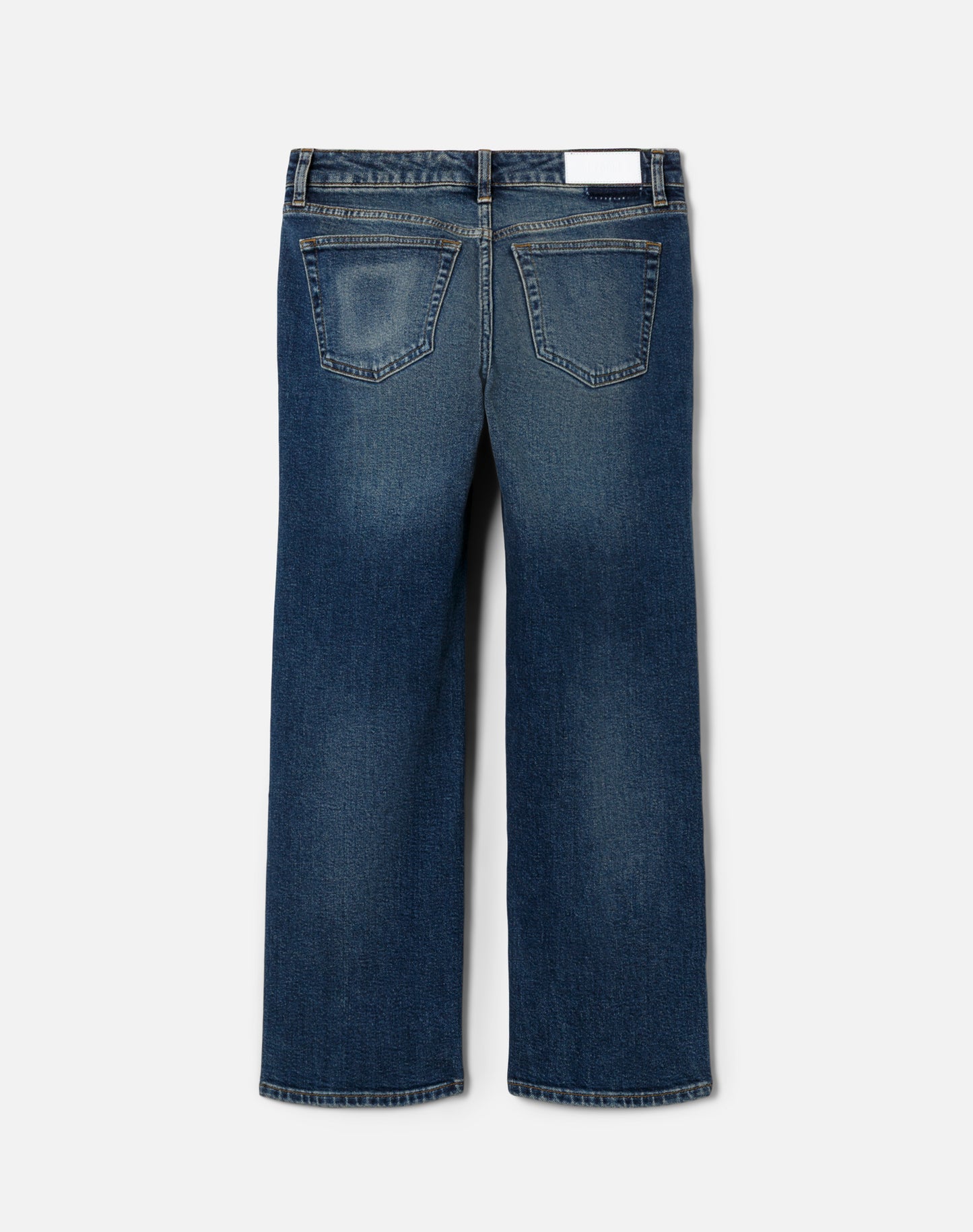 Slim Straight Crop Jeans