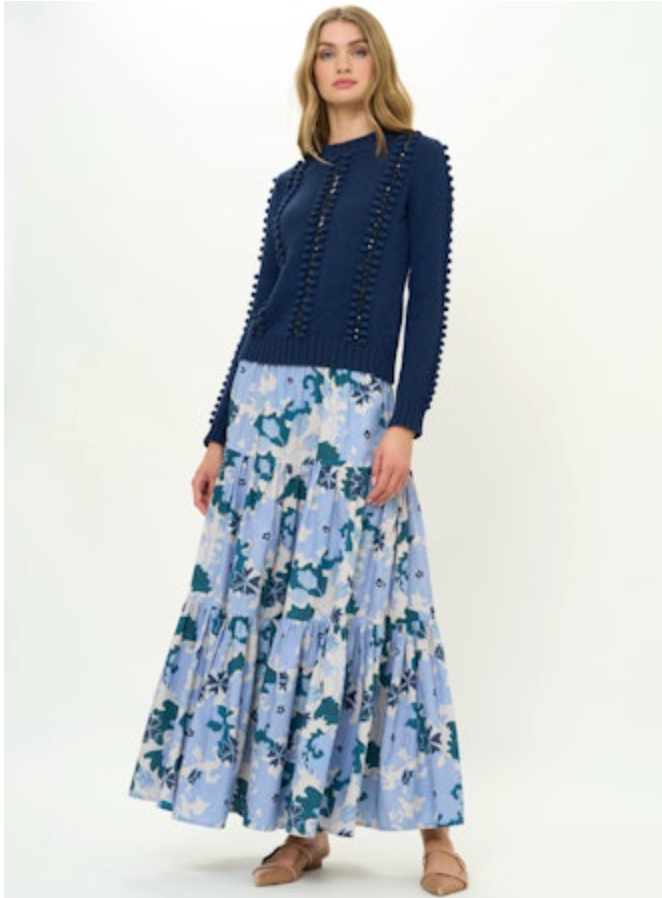 Tiered Maxi Skirt