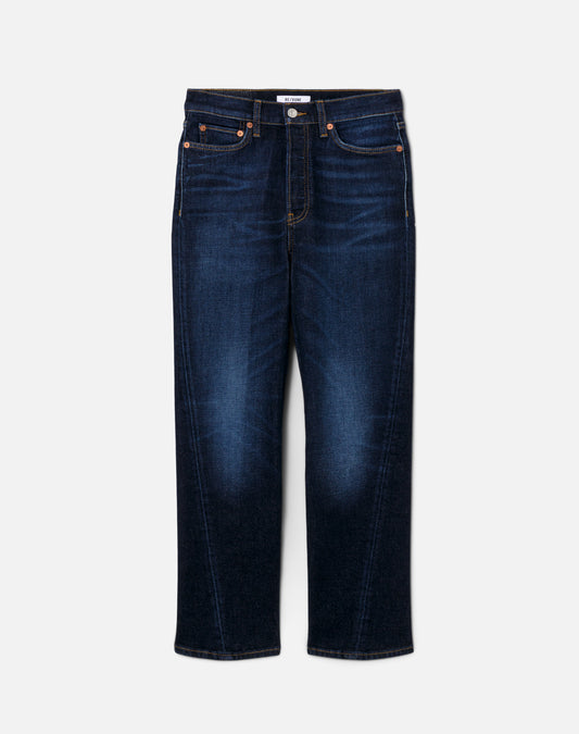 Twisted Stove Pipe Jeans