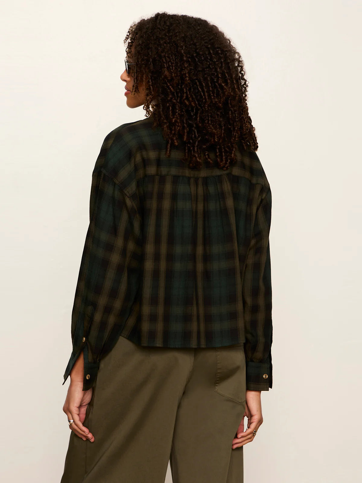 The Autumn Edit Flannel - Forest Plaid