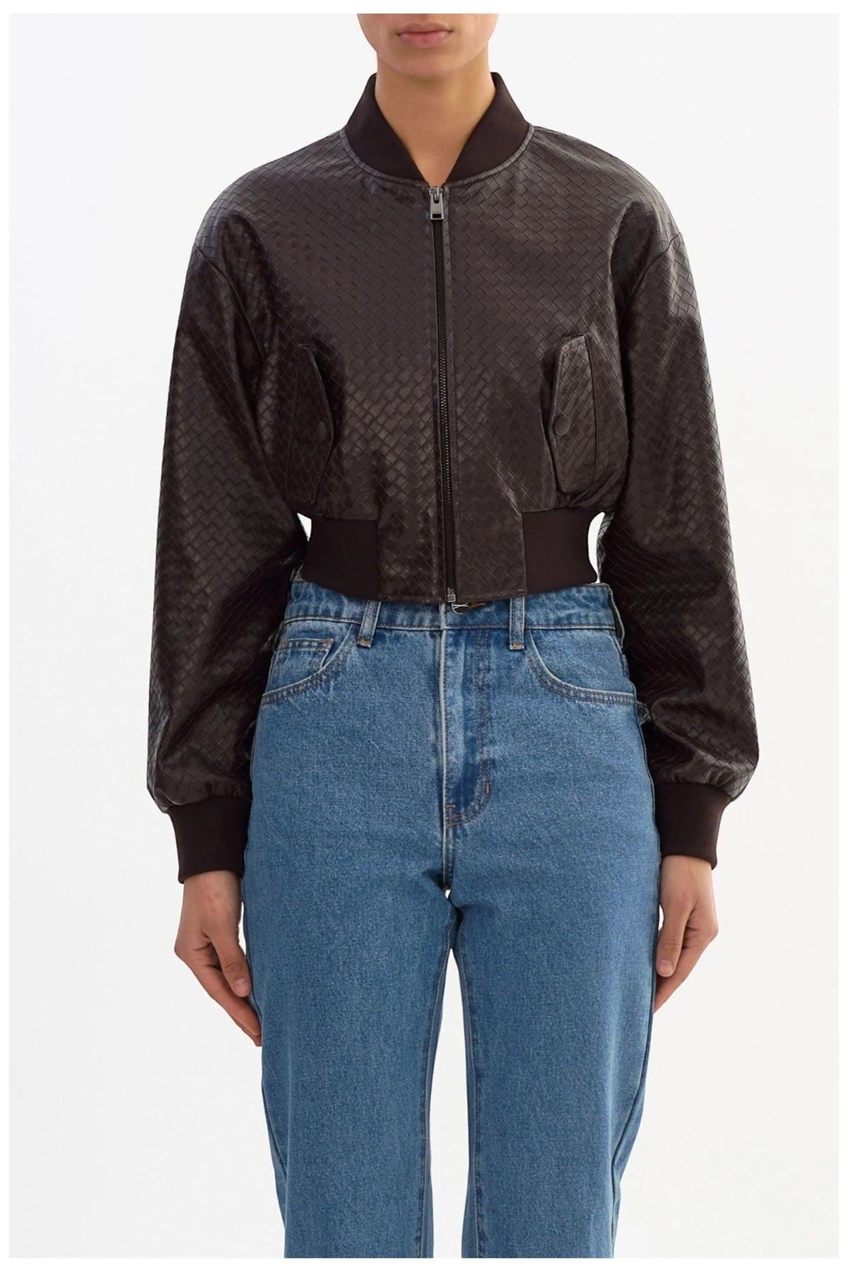Evelin W Jacket - Dark Brown
