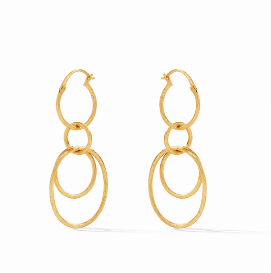 Simone 3-in-1 Earring - Gold