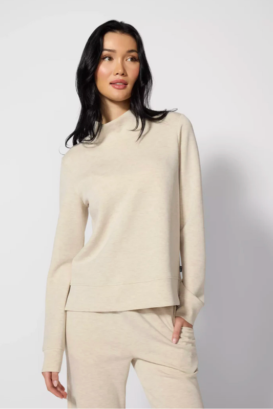 Dreamweave Mock Neck Sweatshirt
