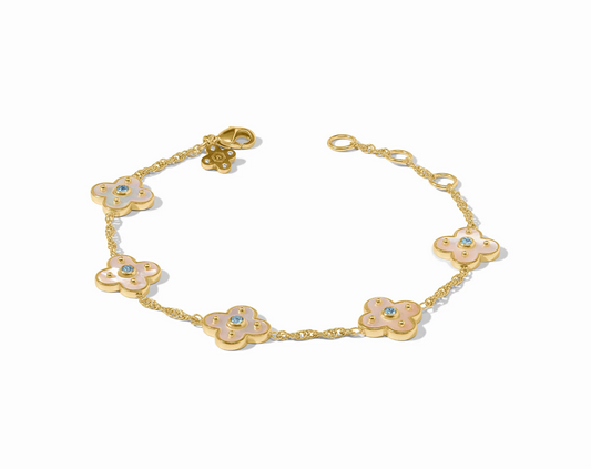 Colette Delicate Bracelet - Chalcedony Blue