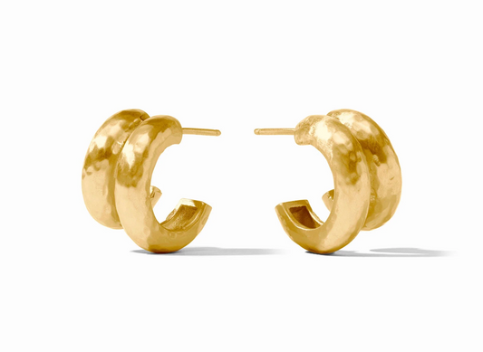 Havana Double Hoop - Gold