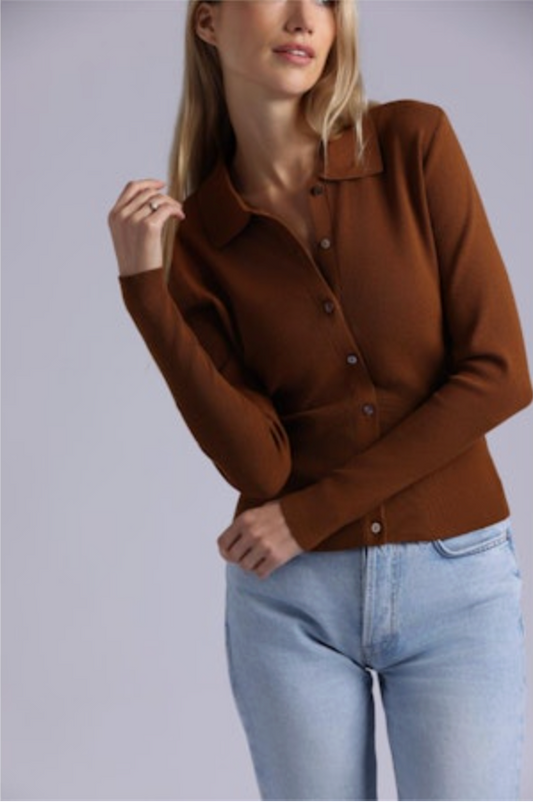 Ribbed Long Sleeve Sweater