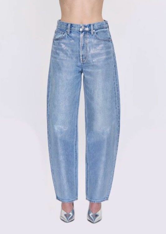 Wes High Rise Barrel Jean - Spellbound