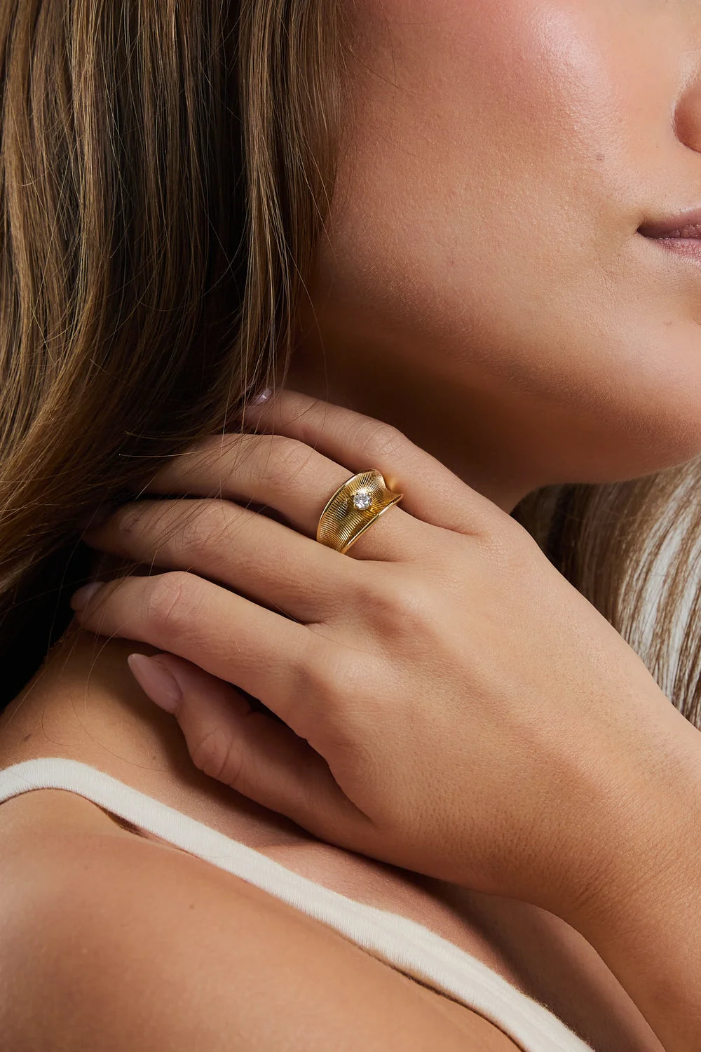 Anne Marie Ring - Gold - 8