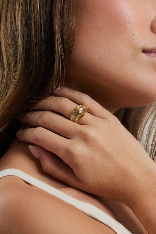 Anne Marie Ring - Gold - 8