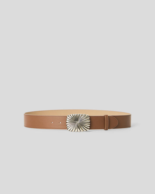 Cosmo Suede Belt - Sienna Gold