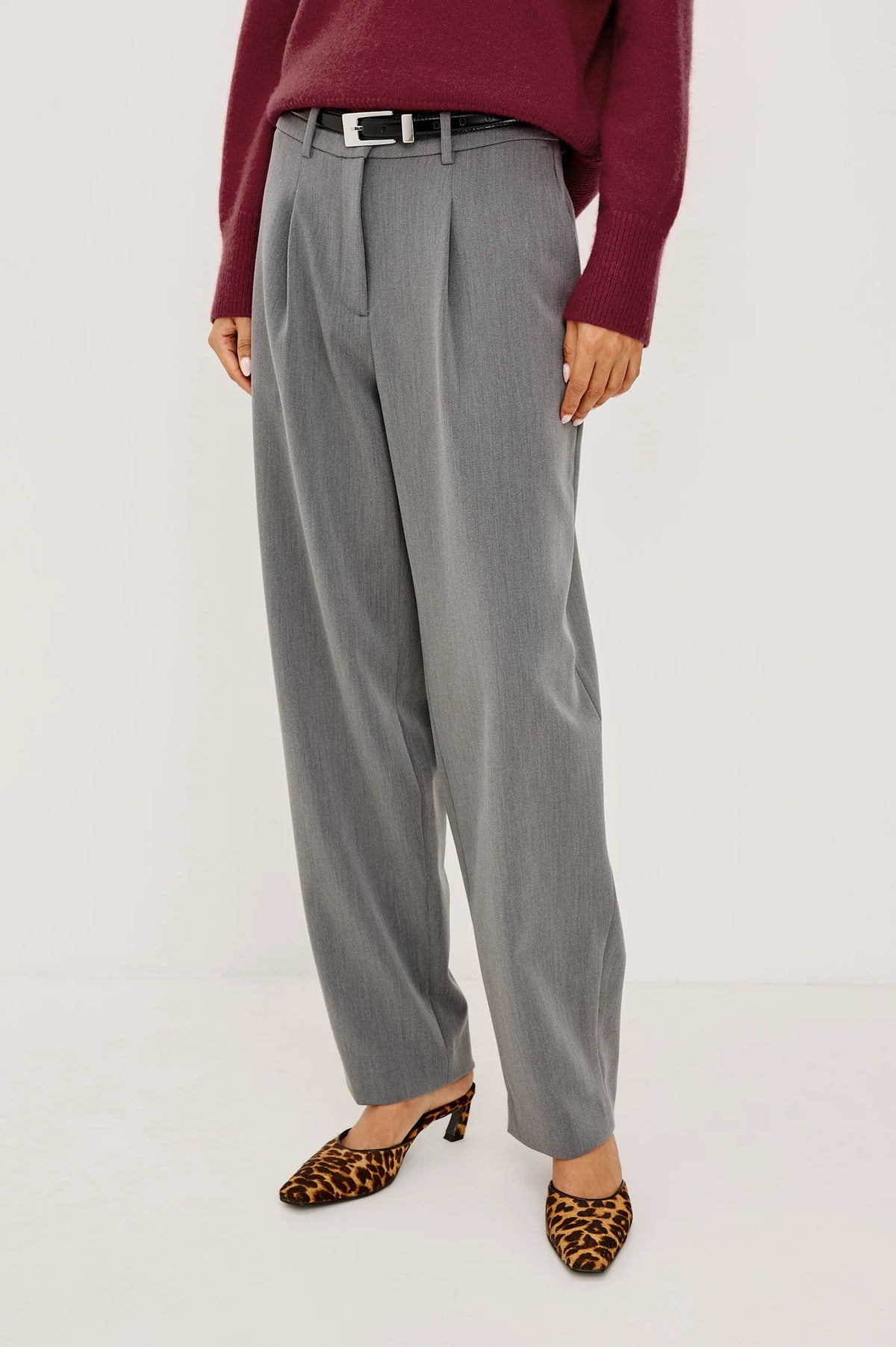 Cameron Pants - Heather Grey