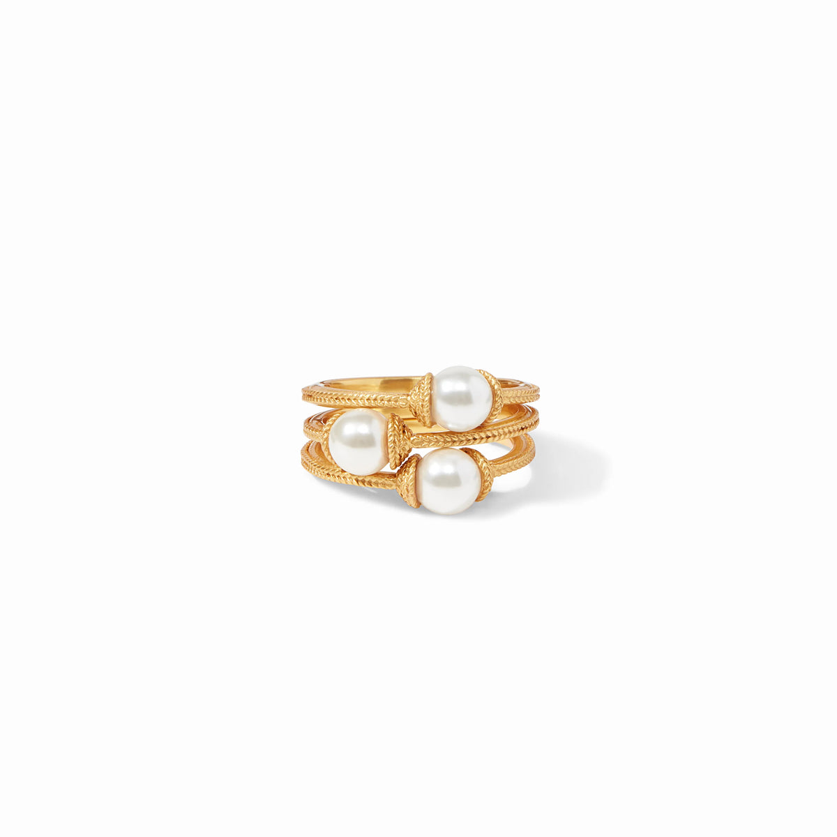 Calypso Trio Ring - Pearl