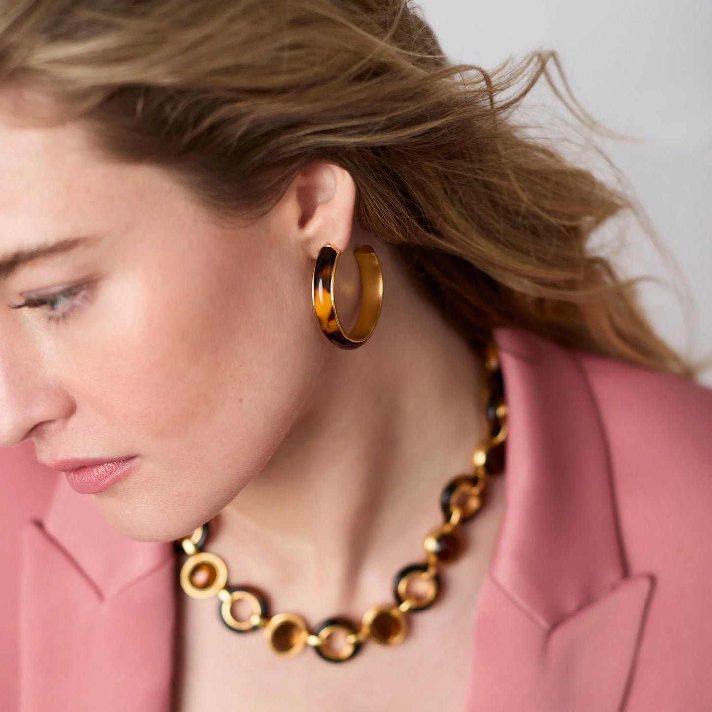 Carnaby Hoop - Tortoiseshell - M