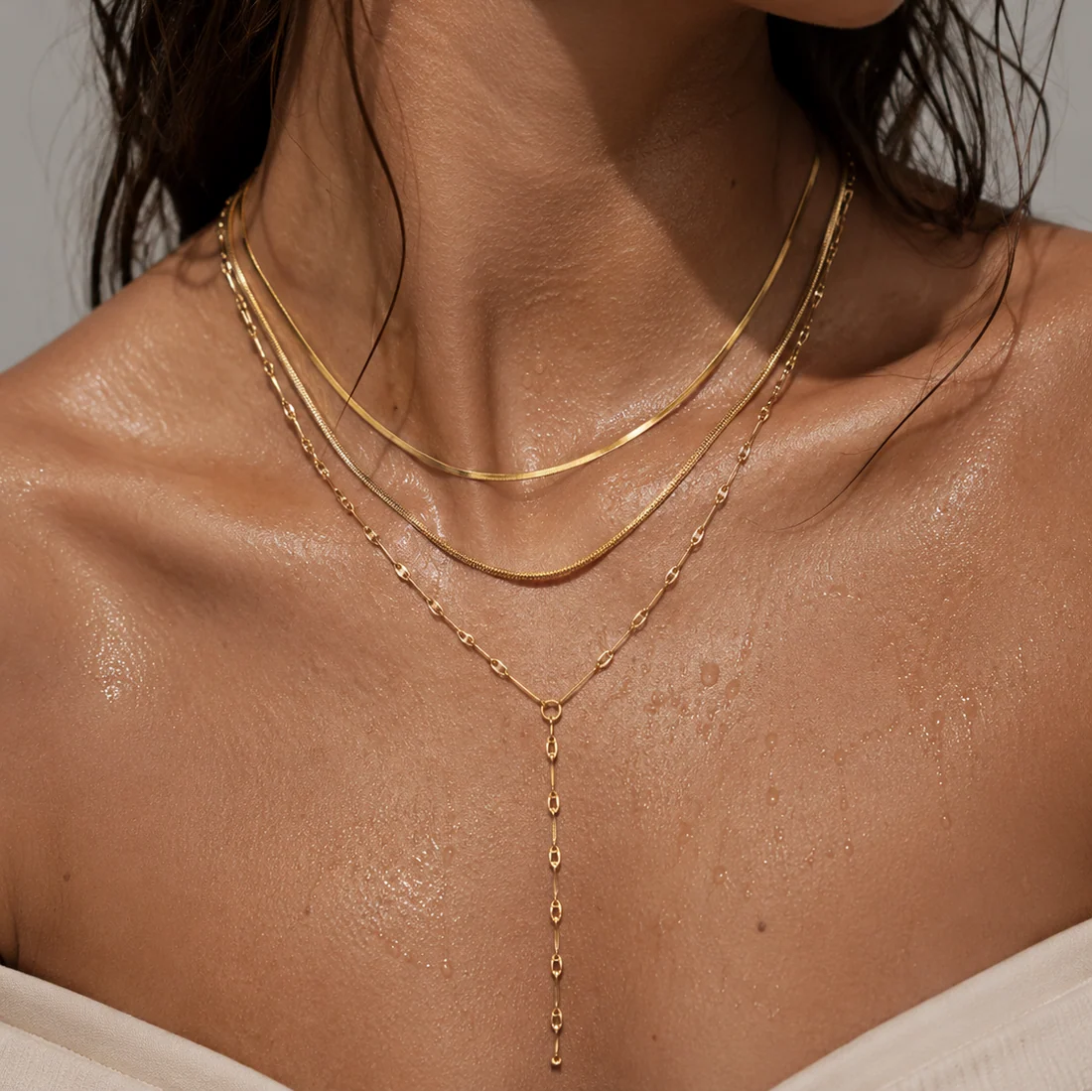 Anarosa Necklace - Gold