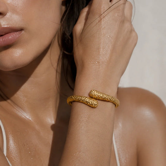 Maura Cuff Bracelet - Gold
